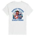 thumbnail image 1 of Lilo & Stitch - Family Means Everything - Men's Short Sleeve Graphic T-Shirt, 1 of 5