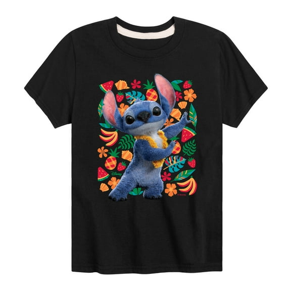 Lilo And Stitch - Hula Dancing - Toddler And Youth Short Sleeve Graphic T-shirt