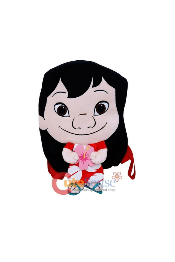 Lilo And Stitch "Lilo" Pele Flat Plush Backpack 16"