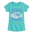 thumbnail image 1 of Lilo & Stitch - Scrump Summer - Toddler And Youth Girls Fitted Short Sleeve Graphic T-Shirt, 1 of 5