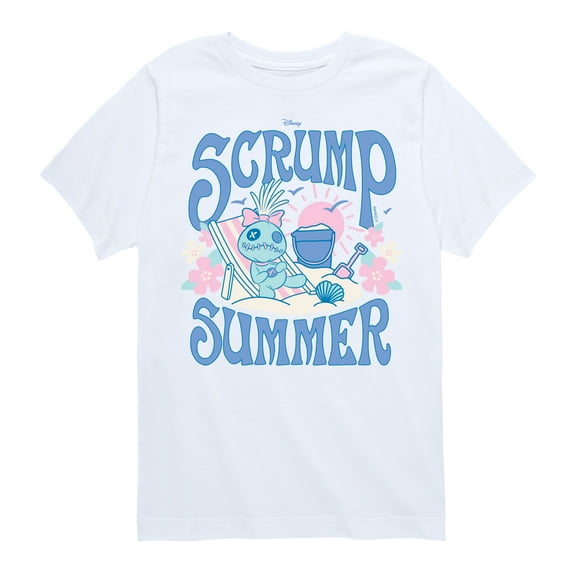 Lilo & Stitch - Scrump Summer -Toddler And Youth Short Sleeve Graphic T-Shirt