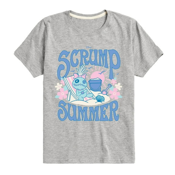 Lilo & Stitch - Scrump Summer -Toddler And Youth Short Sleeve Graphic T-Shirt
