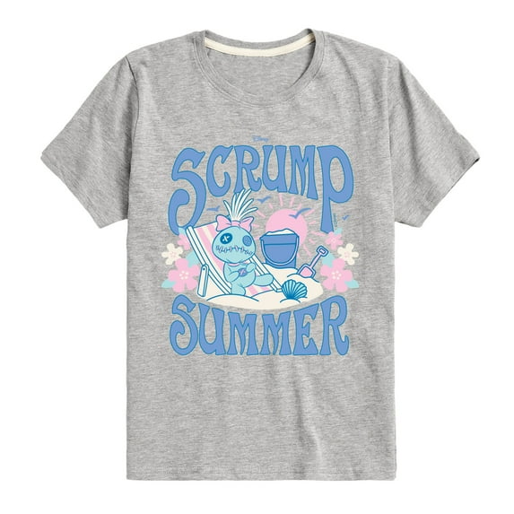 Lilo & Stitch - Scrump Summer -Toddler And Youth Short Sleeve Graphic T-Shirt