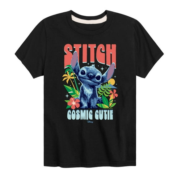 Lilo & Stitch - Stitch Cosmic Cutie - Toddler And Youth Short Sleeve Graphic T-shirt
