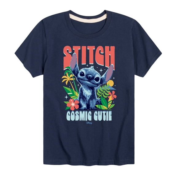 Lilo & Stitch - Stitch Cosmic Cutie - Toddler And Youth Short Sleeve Graphic T-shirt