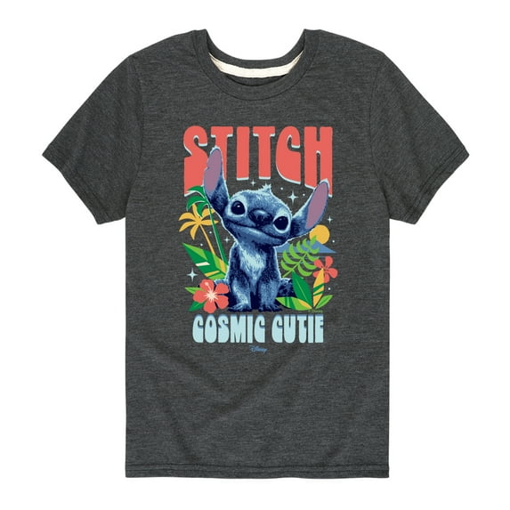 Lilo & Stitch - Stitch Cosmic Cutie - Toddler And Youth Short Sleeve Graphic T-shirt