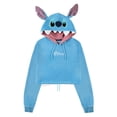 thumbnail image 1 of Lilo And Stitch Stitch Cropped Novelty Hoodie, 1 of 4