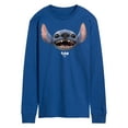thumbnail image 1 of Lilo & Stitch - Stitch Face Oversized - Men's Long Sleeve Graphic T-Shirt, 1 of 4