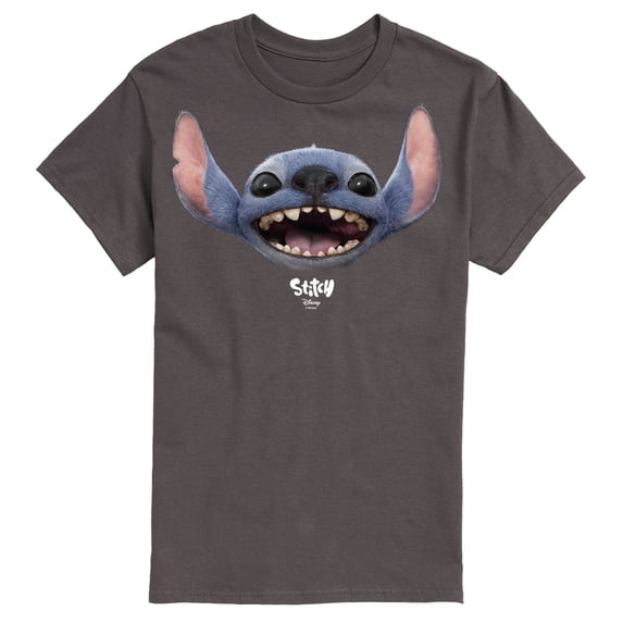 Lilo & Stitch - Stitch Face Oversized - Men's Short Sleeve Graphic T-Shirt