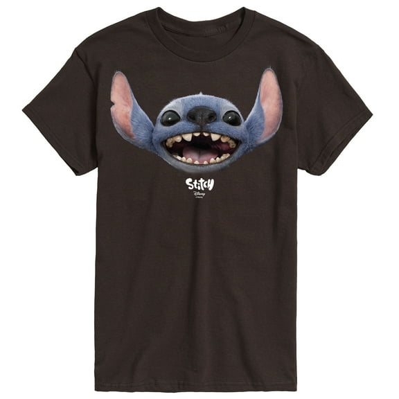 Lilo & Stitch - Stitch Face Oversized - Men's Short Sleeve Graphic T-Shirt