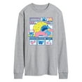 thumbnail image 1 of Lilo & Stitch - Stitch Food Kawaii - Men's Long Sleeve Graphic T-Shirt, 1 of 5