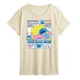 thumbnail image 1 of Lilo & Stitch - Stitch Food Kawaii - Women's Short Sleeve Graphic T-Shirt, 1 of 5