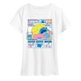 thumbnail image 1 of Lilo & Stitch - Stitch Food Kawaii - Women's Short Sleeve Graphic T-Shirt, 1 of 5