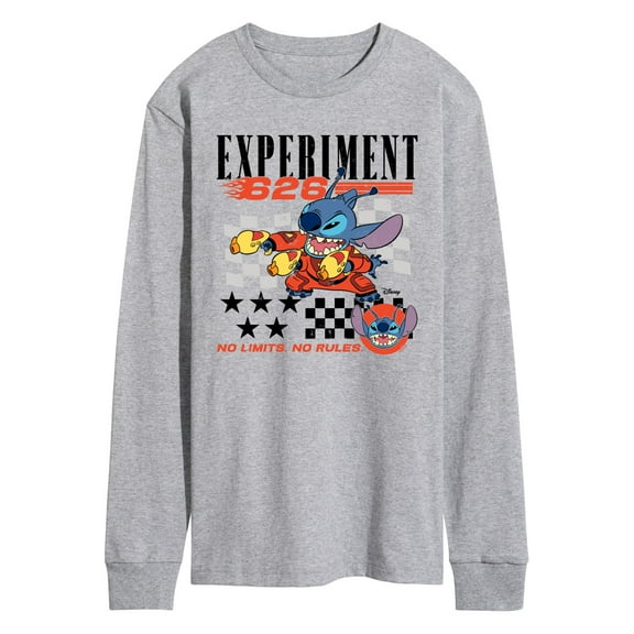 Lilo & Stitch - Stitch Racing Jersey - Men's Long Sleeve Graphic T-Shirt
