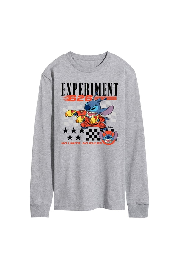 - Stitch Racing Jersey - Men's Long Sleeve Graphic T-Shirt