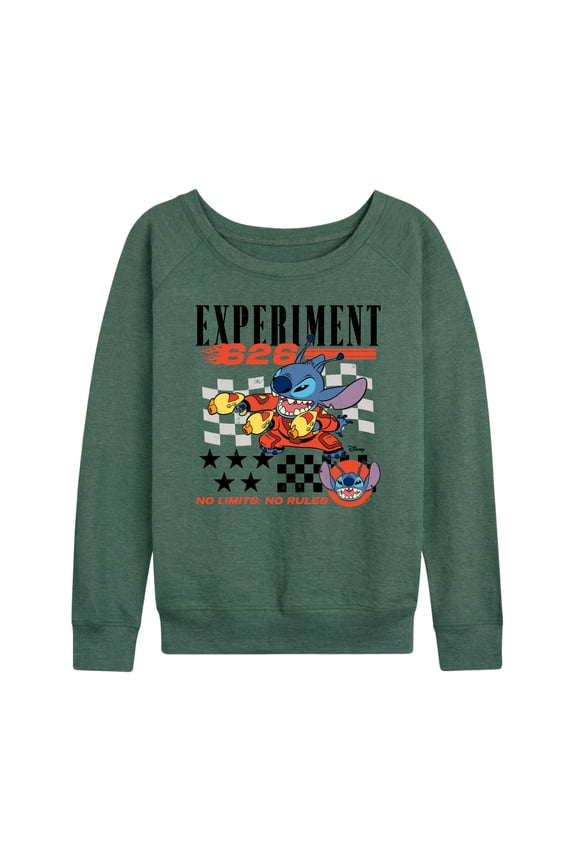 - Stitch Racing Jersey - Women's French Terry Long Sleeve Shirt