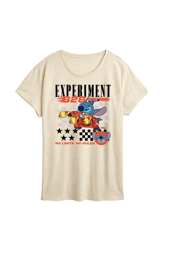 - Stitch Racing Jersey - Women's Short Sleeve Graphic T-Shirt