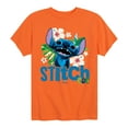 thumbnail image 1 of Lilo & Stitch - Stitch Smiling 626 - Toddler And Youth Short Sleeve Graphic T-shirt, 1 of 4