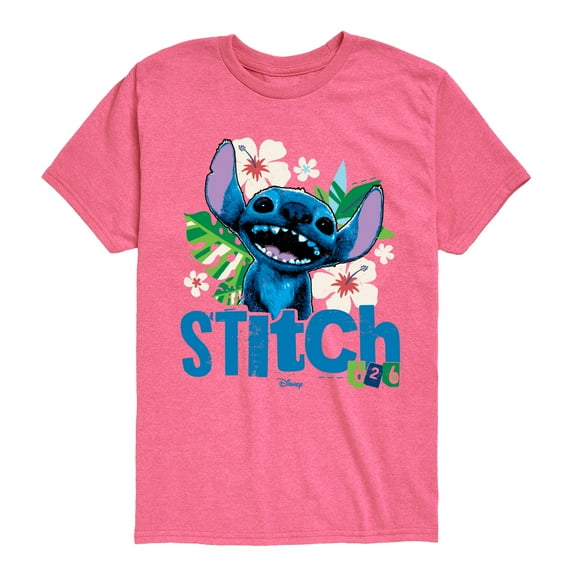 Lilo & Stitch - Stitch Smiling 626 - Toddler And Youth Short Sleeve Graphic T-shirt