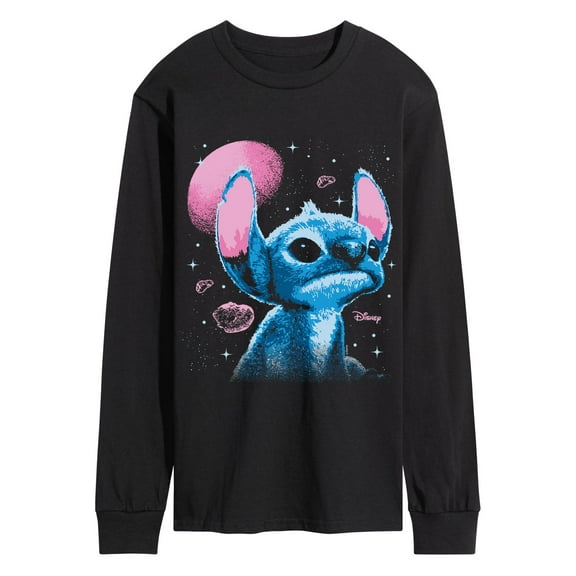 Lilo & Stitch - Stitch Space Oversized - Men's Long Sleeve Graphic T-Shirt