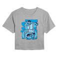 thumbnail image 1 of Lilo & Stitch - Stitch Stack - Juniors Cropped Graphic T-Shirt, 1 of 5