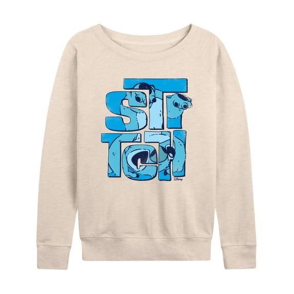 Lilo & Stitch - Stitch Stack - Women's French Terry Long Sleeve Shirt