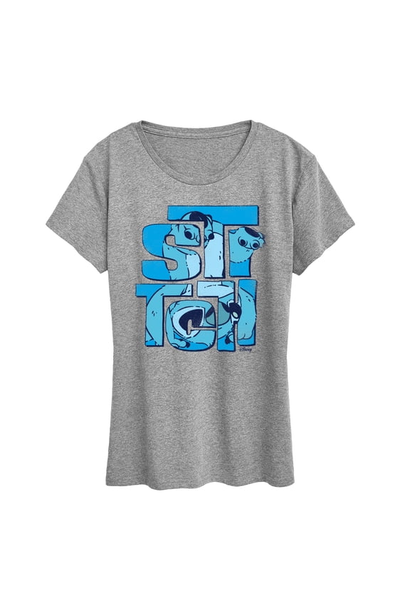 - Stitch Stack - Women's Short Sleeve Graphic T-Shirt