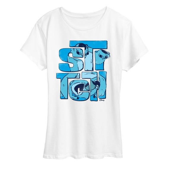 Lilo & Stitch - Stitch Stack - Women's Short Sleeve Graphic T-Shirt