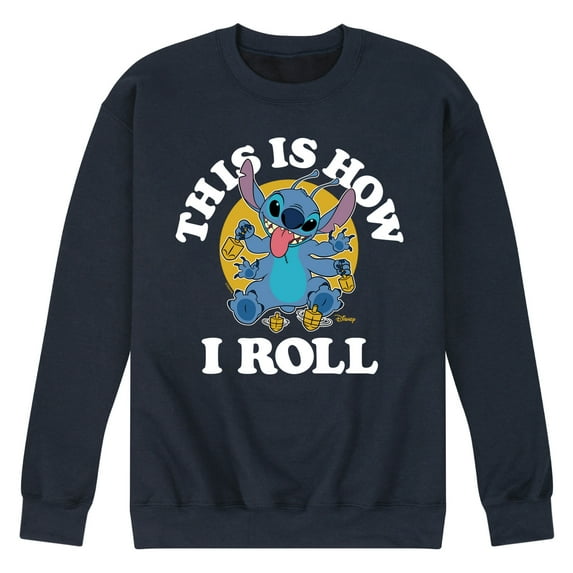 Lilo & Stitch - This Is How I Roll - Men's Crew Fleece