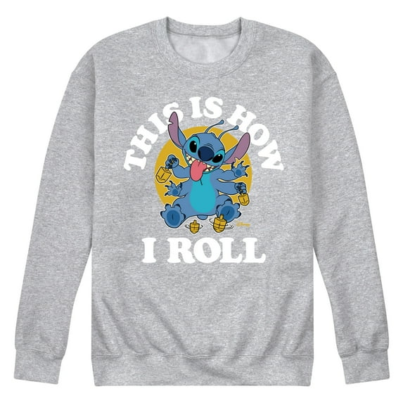 Lilo & Stitch - This Is How I Roll - Men's Crew Fleece