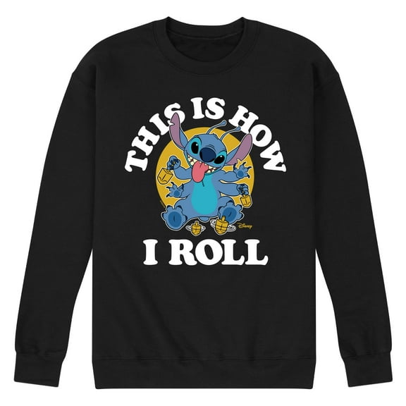 Lilo & Stitch - This Is How I Roll - Men's Crew Fleece