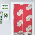 thumbnail image 1 of Lilo Hawaiian Leave Door Curtain Nordic Living Room DoorCurtain Porch Partition Curtain Kitchen Rative Half Curtain, 1 of 4