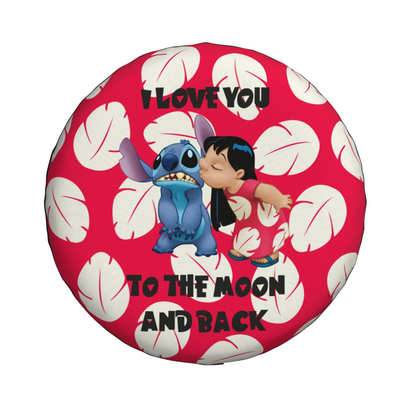 Lilo Stitch 14 inch for Tire Diameter 2427 inch Spare Tire Cover for