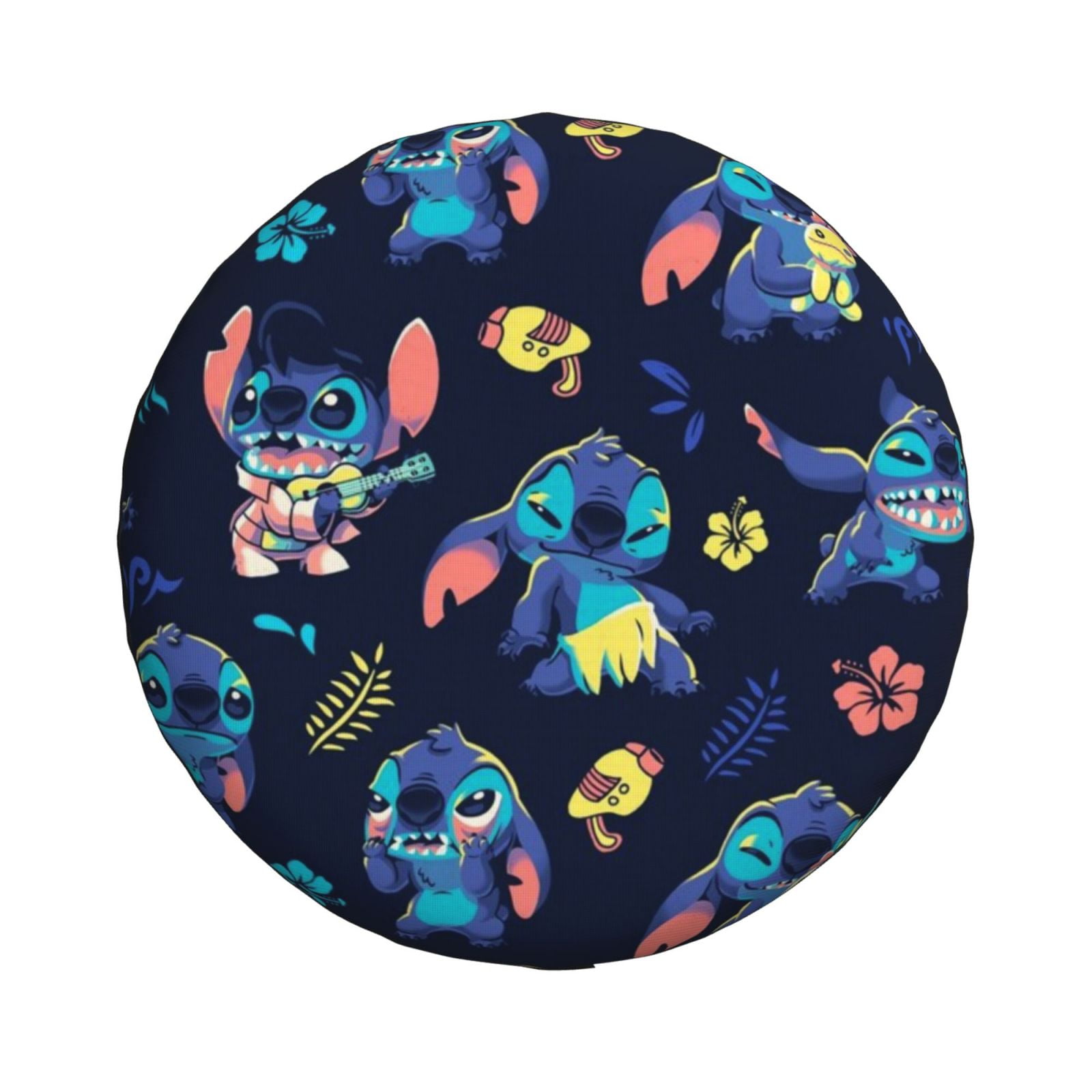 Lilo Stitch 17 inch for Tire Diameter 3133 inch Spare Tire Cover for