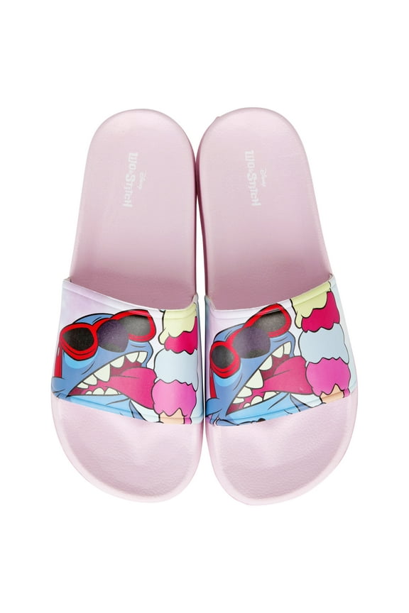 853998-size10 Disney Summer Treat Womens Flip Flop Slides, Size 10