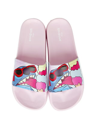  Disney Stitch Slides for Kids 9/10 YTH Multicolored : Clothing,  Shoes & Jewelry