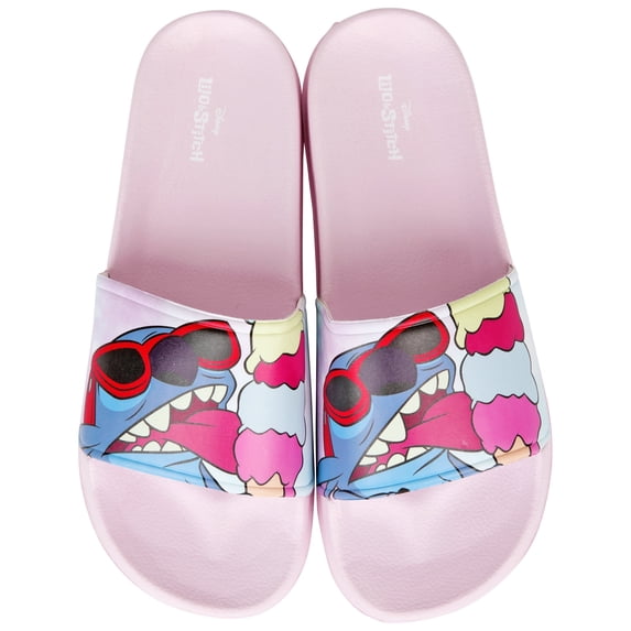 Lilo & Stitch 853998-size9 Disney Summer Treat Womens Flip Flop Slides, Size 9