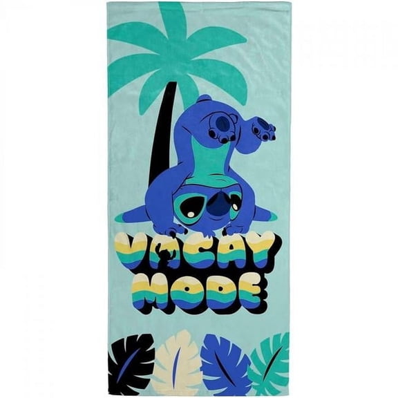 Disney Lilo and Stitch Vacay Mode Standard Beach Towel