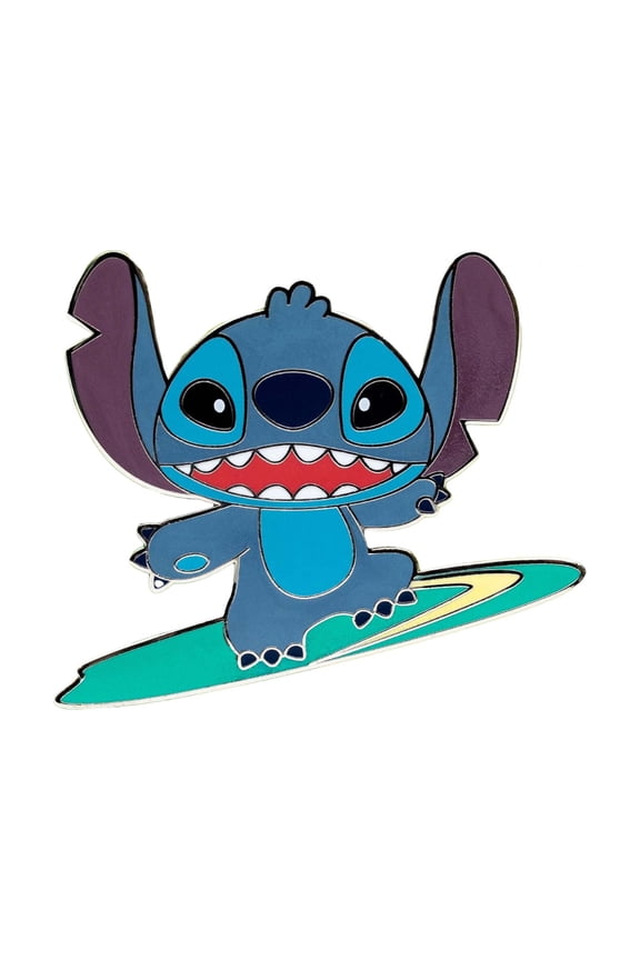 871360 Lilo & Stitch Surfs Up Enamel Pin, Multi Color