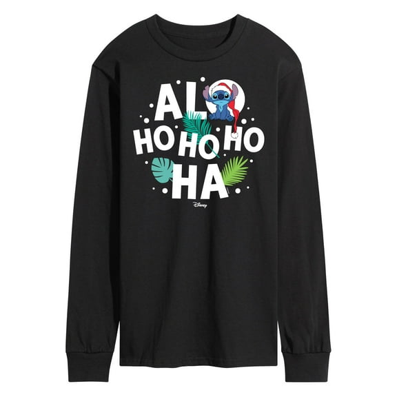 Lilo & Stitch - Alo Ho Ho Ho Ha - Men's Long Sleeve T-Shirt