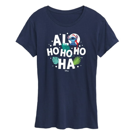 Lilo & Stitch - Alo Ho Ho Ho Ha - Women's Short Sleeve Graphic T-Shirt