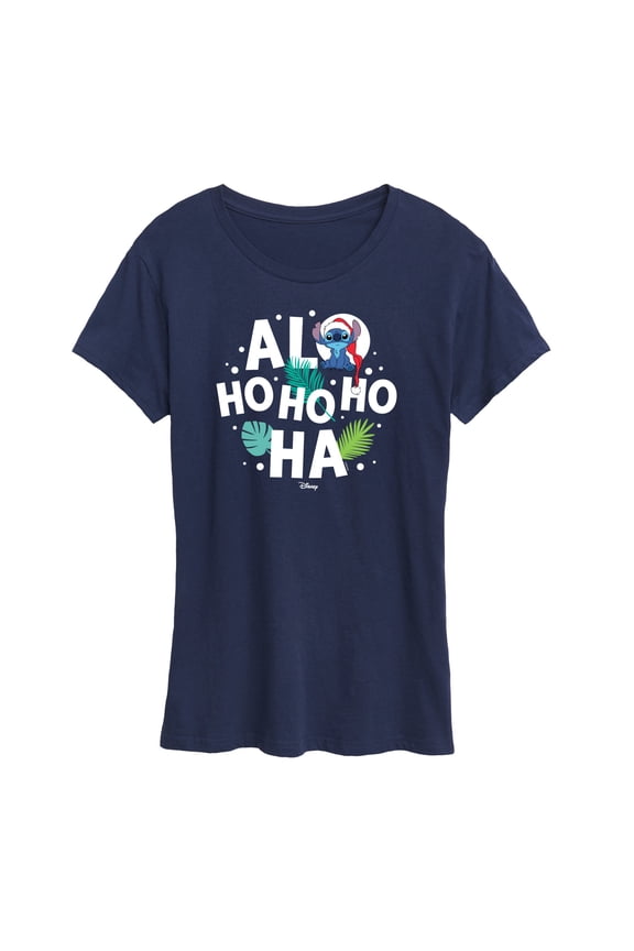 - Alo Ho Ho Ho Ha - Women's Short Sleeve Graphic T-Shirt