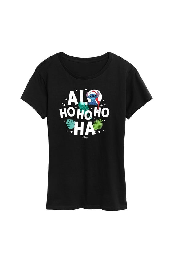 - Alo Ho Ho Ho Ha - Women's Short Sleeve Graphic T-Shirt
