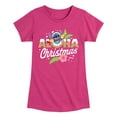 thumbnail image 1 of Lilo & Stitch - Aloha Christmas - Girls Fitted Short Sleeve Tee, 1 of 5