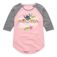 thumbnail image 1 of Lilo & Stitch - Aloha Christmas - Girls Shirt Tail Raglan, 1 of 5