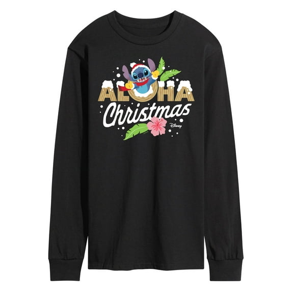 Lilo & Stitch - Aloha Christmas - Men's Long Sleeve T-Shirt