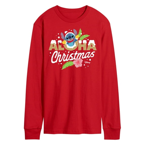 Lilo & Stitch - Aloha Christmas - Men's Long Sleeve T-Shirt