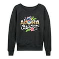 thumbnail image 1 of Lilo & Stitch - Aloha Christmas - Women's Lightweight French Terry Long Sleeve Shirt, 1 of 5