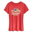 thumbnail image 1 of Lilo & Stitch - Aloha Christmas - Women's Short Sleeve Graphic T-Shirt, 1 of 5