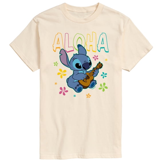 Lilo & Stitch - Aloha Stitch - Men's Short Sleeve Graphic T-Shirt